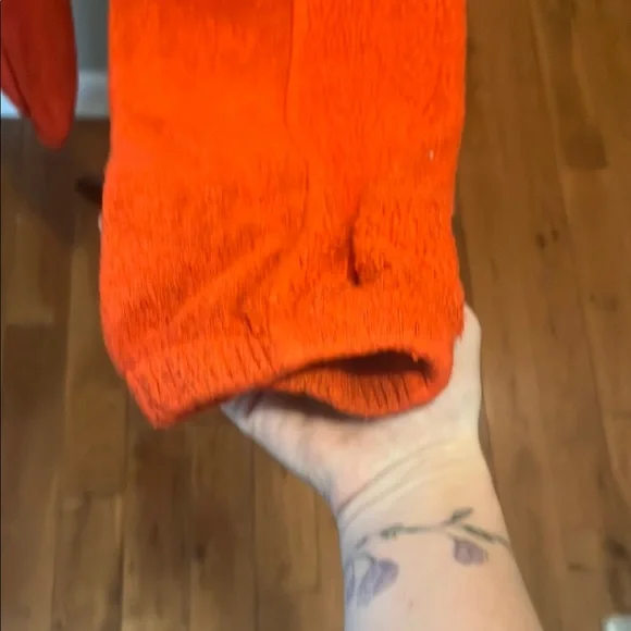 Free People Red Jogger Pants - Picture 3 of 4